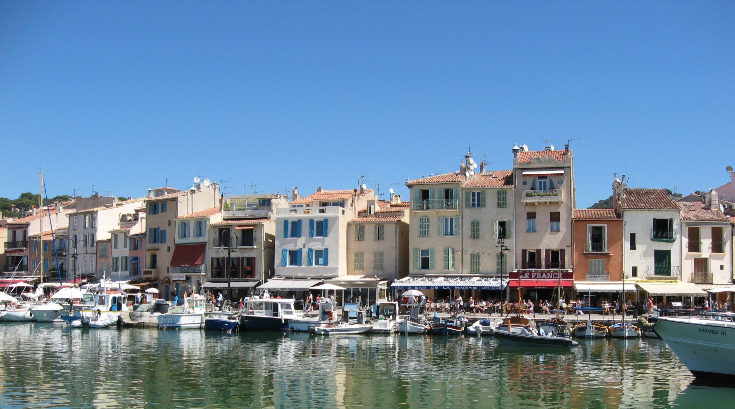 Port de cassis près de marseille